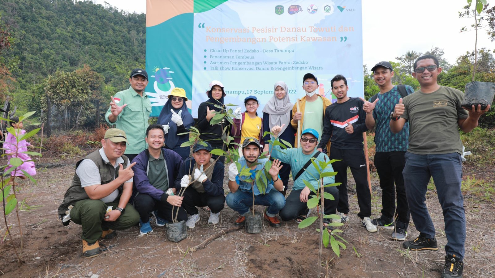 PT Vale Dukung Program Konservasi Pesisir Danau Towuti